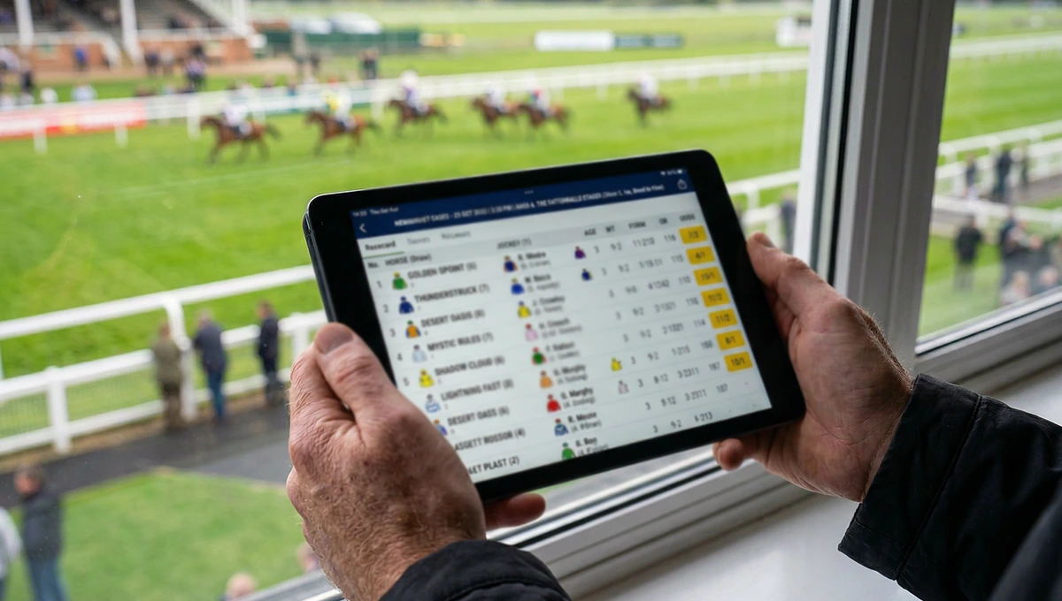 Racecard en paardenrace-informatie op het Unibet platform